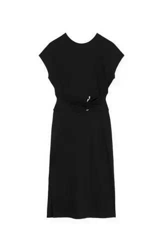 Dress with metal accessories - 3