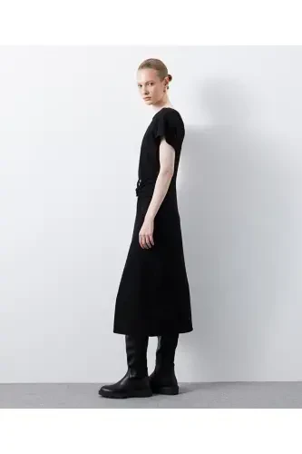 Dress with metal accessories - 5