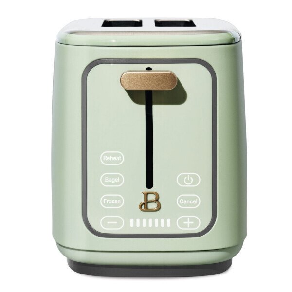 Beautiful 2 Slice Toaster with Touch-Activated Display, Sage Green by Drew Barrymore-SAGEGREEN - BEAUTIFUL