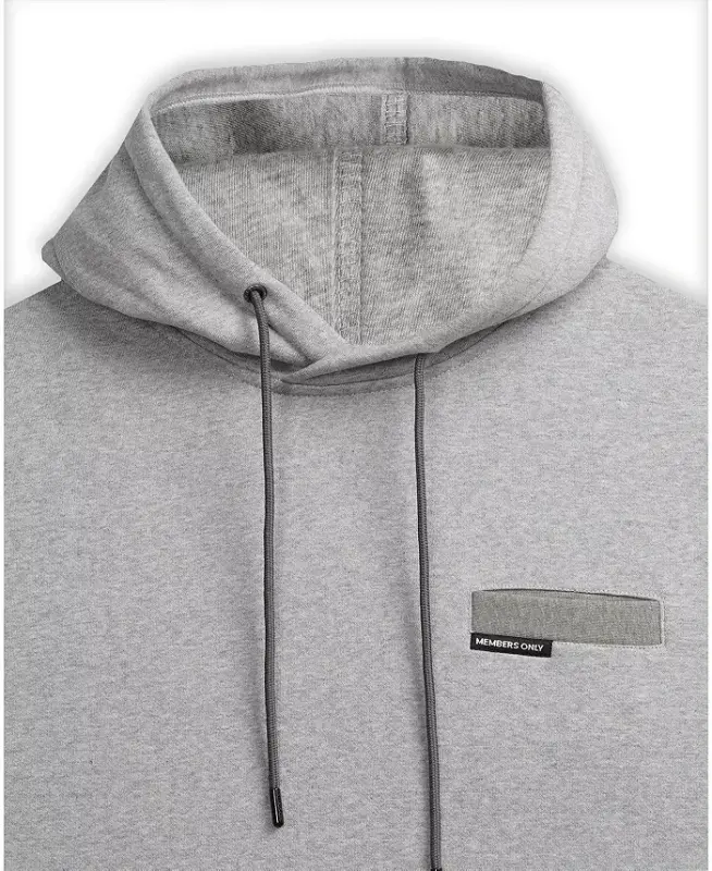 Drew Colorblock Hooded Sweatshirt for Men - Ash - 5