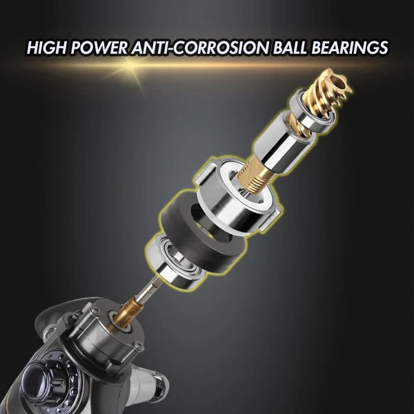 Dr.Fish Hercules-II Baitfeeder Spinning Reel 3000-6000 Spare Spool Max 30Lb Carbon Fiber Drag Saltwater Freshwater Fishing Reel Live Liner Front Rear Drag - 3