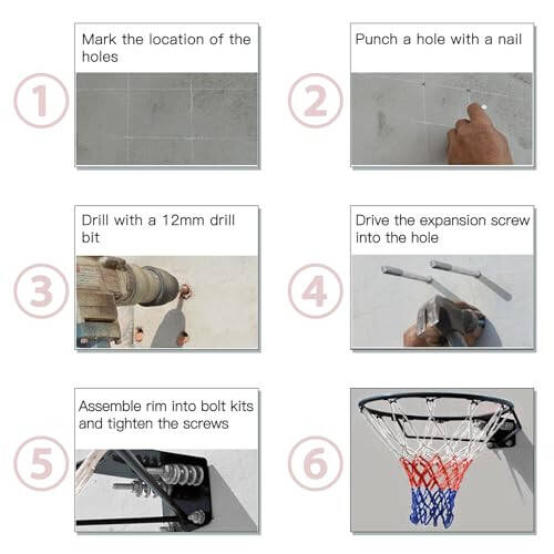 Dripex Solid Basketball Rim 18