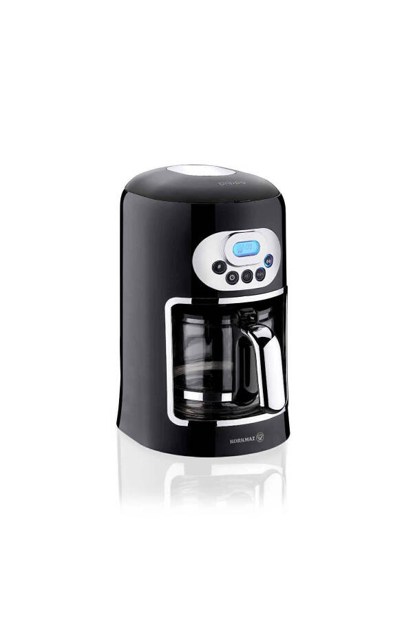 Drippa LCD Black Filter Coffee Maker - 11