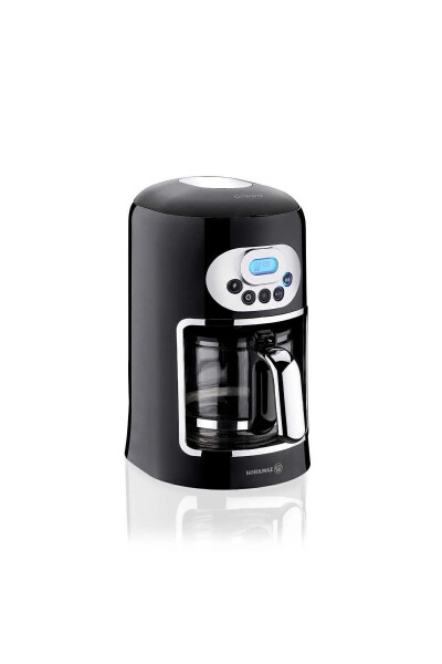 Drippa LCD Black Filter Coffee Maker - 8