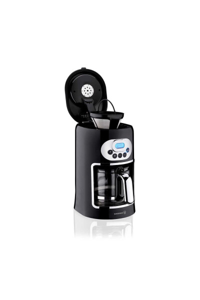 Drippa LCD Black Filter Coffee Maker - 9