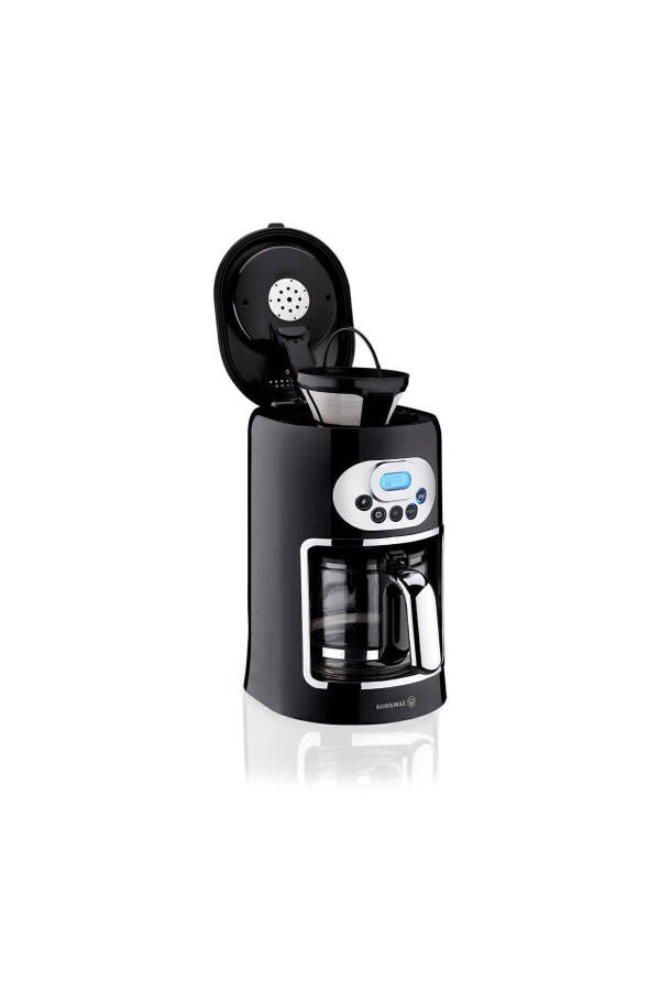 Drippa LCD Black Filter Coffee Maker - 6