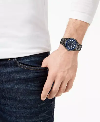 Drive From Citizen Eco-Drive Men's WDR Black Stainless Steel Bracelet Watch 41mm - Black - CITIZEN (1)