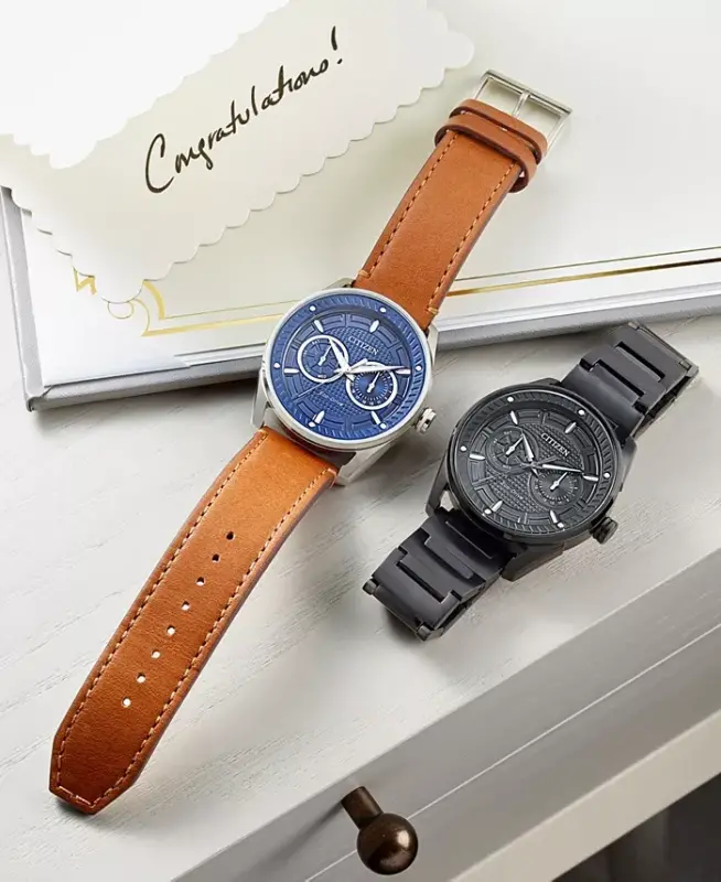 Drive from Citizen Eco-Drive Men's Black Stainless Steel Bracelet Watch 42mm-Black - 4