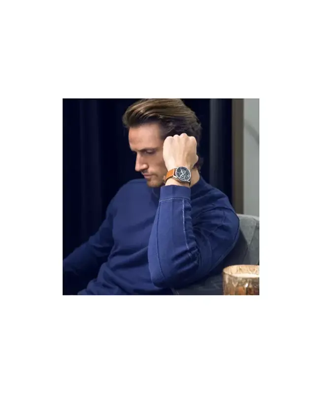 Drive from Citizen Eco-Drive Men's Brown Leather Strap Watch 42mm-Brown - 3