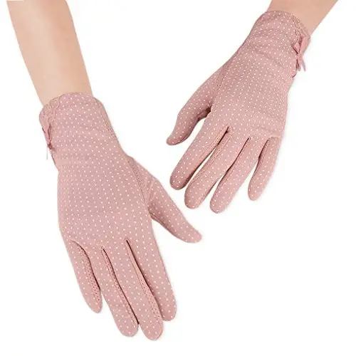 Driving Gloves for Men Women Cotton Non Slip Touchscreen UV Sun Protection Gloves for Cycling Motorcycle Camping - 1