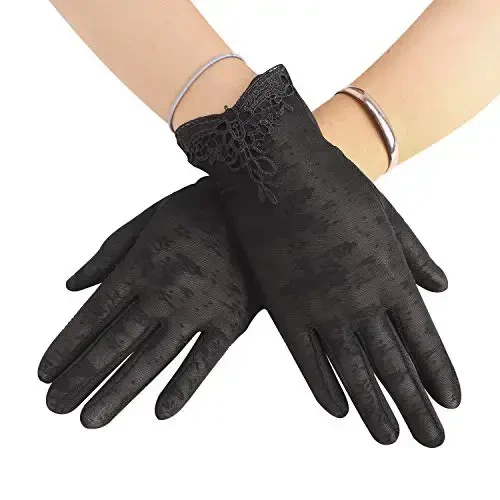 Driving Gloves for Men Women Cotton Non Slip Touchscreen UV Sun Protection Gloves for Cycling Motorcycle Camping 