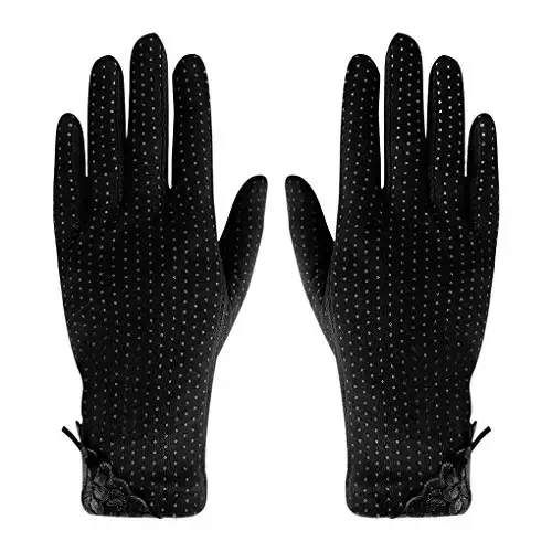 Driving Gloves for Men Women Cotton Non Slip Touchscreen UV Sun Protection Gloves for Cycling Motorcycle Camping - 4