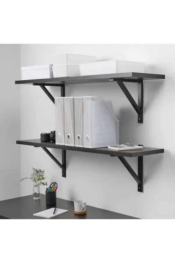 Drönjöns 2 Li Set Fileli Çelik Dosyalık Magazinlik Evrak Rafı Kutu Klasör - 4