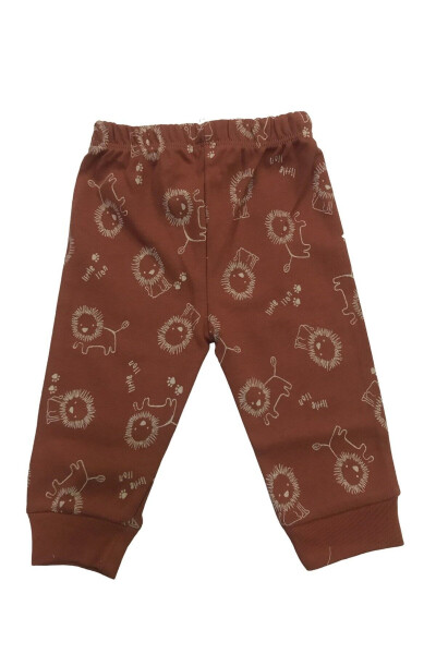 Drop Crotch Pants Cotton Brick - 4