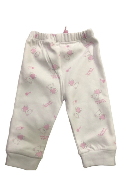 Drop Crotch Pants Cotton White - 4