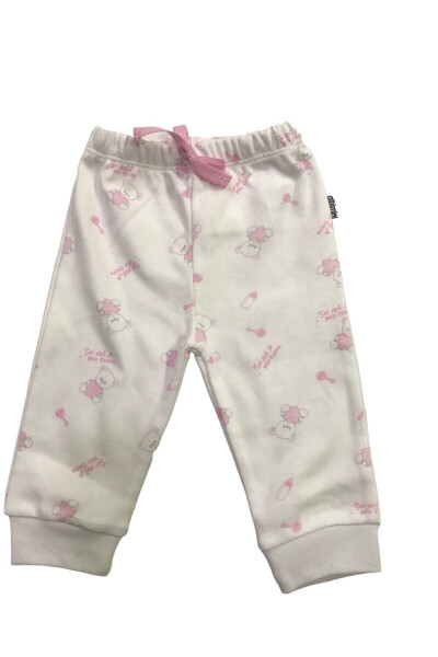 Drop Crotch Pants Cotton White - 1