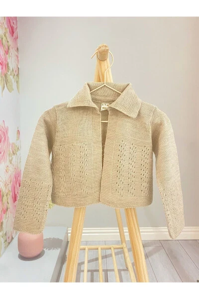 Drop stitch knitted cardigan - CHERRYS BEBEK