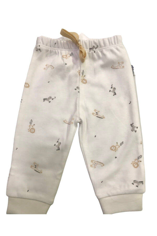 Droplet Pants Cotton Ecru Lion - 1