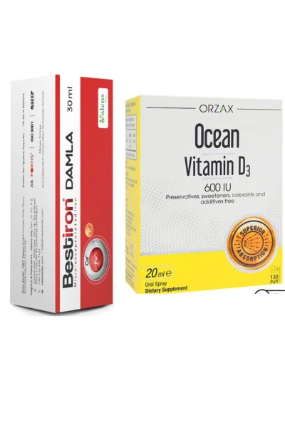 Drops 30 Ml + Ocean Vitamin D3 600iu Spray 20ml - 4