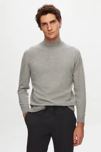 Ds Damat Slim Fit Antrasit Beli Lastikli İpli Fermuarlı Likralı Rahat Jogger Pantolon - Antrasit - 3