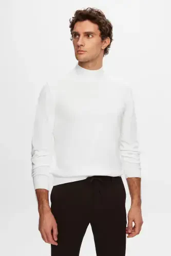 Ds Damat Slim Fit Jigarrang Beli Rezinali Ipli Fermuarli Likrali Qulay Jogger Shim - Qahva - 1