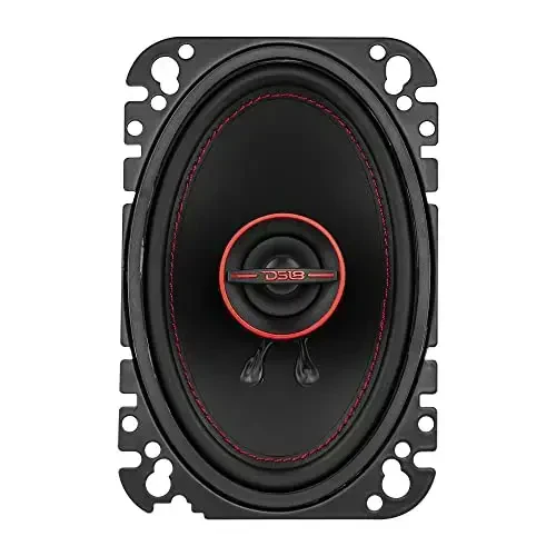 DS18 G4.6Xi GEN-X 4x6 2-Way Coaxial Speakers 135 Watts Max Power 45 Watts RMS 4-OModazone Mylar Dome Tweeters with Neodymium Magnet - Clarity Unparalled by Other Speakers in Their Class - 2 Speakers - 5