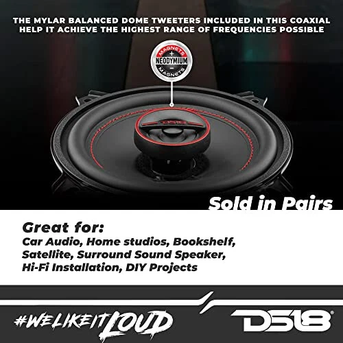 DS18 G5.25Xi GEN-X Car Audio 5.25