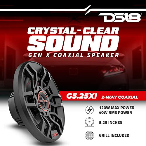 DS18 G5.25Xi GEN-X Car Audio 5.25