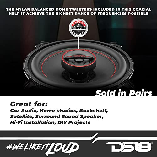 DS18 G5.25Xi GEN-X Car Audio 5.25
