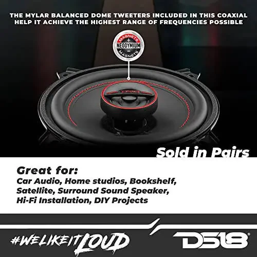 DS18 G5.25Xi GEN-X Car Audio 5.25