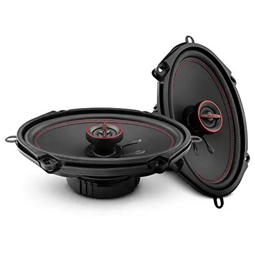 DS18 G5.7Xi GEN-X 5x7 2-Way Coaxial Speakers 150 Watts Max Power 4-OModazone - Full Range Speaker with Dome Tweeter Great for Car Stereo Sound System - 2 Speakers 