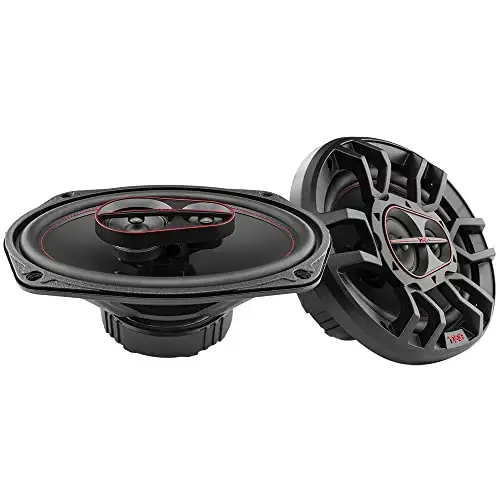 DS18 G6.9Xi GEN-X 6x9 3-Way Coaxial Speakers 180 Watts 4-OModazone with Mylar Dome Tweeters - Grill Included - Full Range Speaker Great for Car Stereo Sound System - Pair 