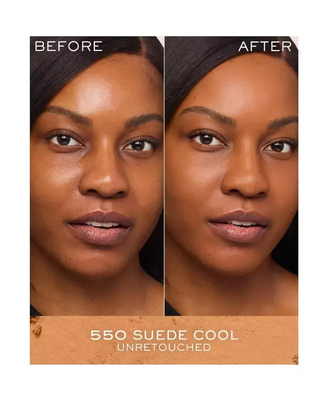 Dual Finish Multi-Tasking Powder Foundation Oil-free Face Powder - 550 SUEDE (C) - 3