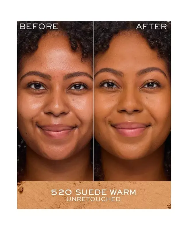 Dual Finish Multi-Tasking Powder Foundation Oil-free Face Powder-520 SUEDE (W) - 3