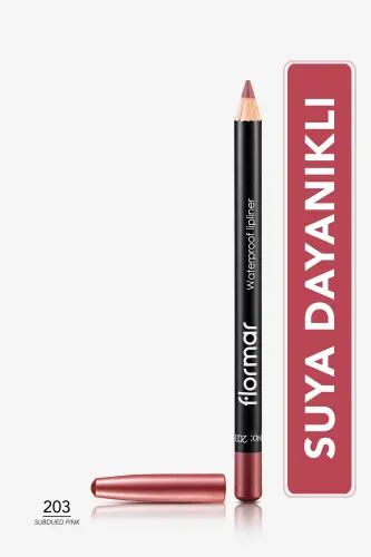 Dudak Kalemi Waterproof Lipliner 203 Subdued Pink 47000037-203 - 203 SUBDUED PINK 