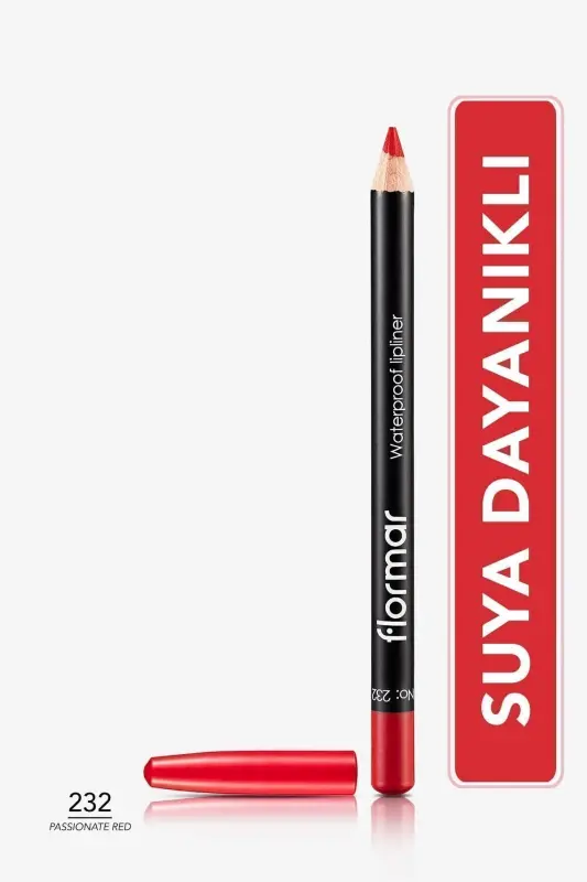 Dudak Kalemi - Waterproof Lipliner 232 Passionate Red 8690604127658 - 232 PASSIONATE RED - 7