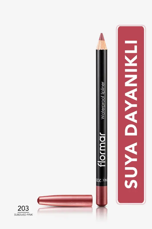 Dudak Kalemi Waterproof Lipliner 203 Subdued Pink 47000037-203-203 SUBDUED PINK - 1