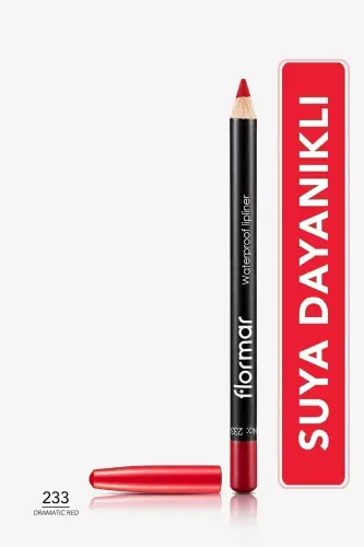 Dudak Kalemi - Waterproof Lipliner 233 Dramatic Red 8690604127665-233 DRAMATIC RED 
