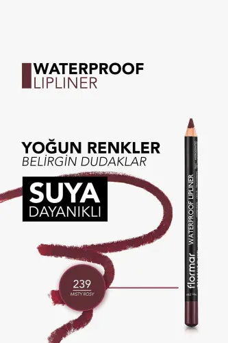 Dudak Kalemi Waterproof Lipliner 239 Misty Rosy 47000037-239-239 MISTY ROSE - 5