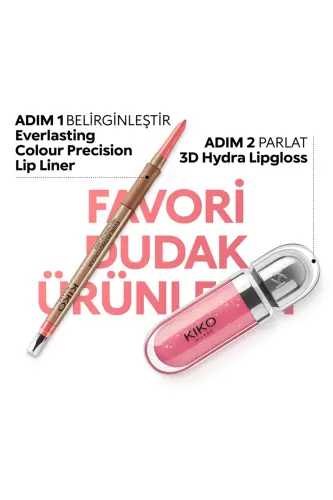 Dudak Parlatıcısı - 3D Hydra Lip Gloss - 03 Pearly Apricot - Besleyici ve Nemlendirici - 03 Pearly Apricot - 3