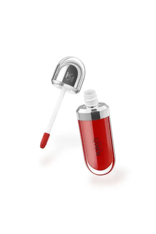 Dudak Parlatıcısı - 3D Hydra Lip Gloss - 13 Fire Red - Besleyici ve Nemlendirici-13 Fire Red - 1