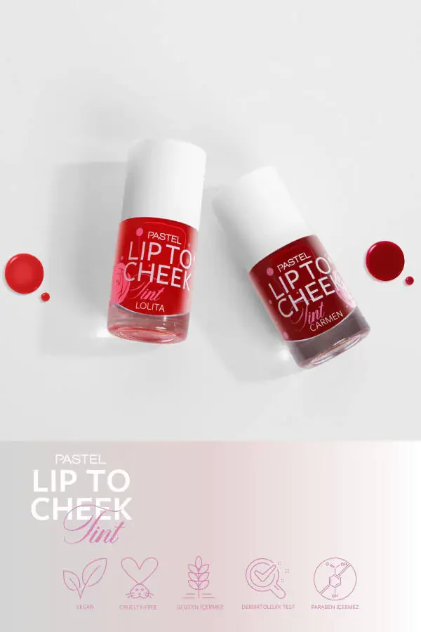 Lip To Cheek Tint Lolita Ruj Ve Allık-Kırmızı - 7