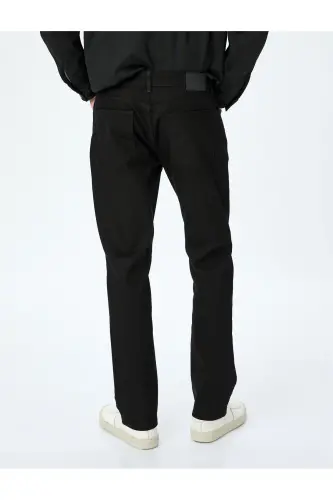 Düğme Detalli Straight Fit Kot Shim - Mark Jea - 4