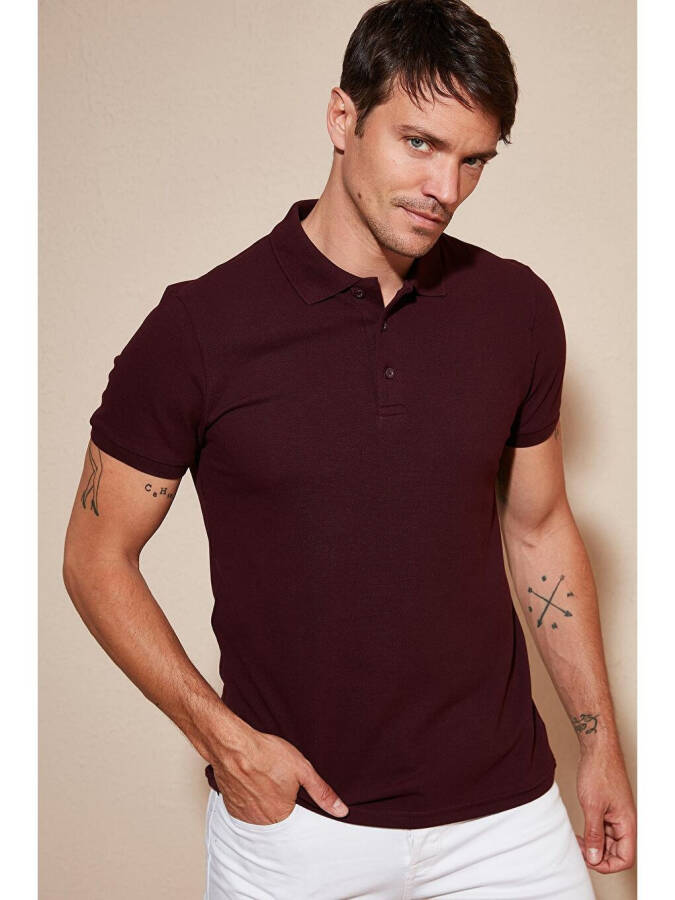 Düğmeli Regular Fit Polo Tişört 5902127 - 9