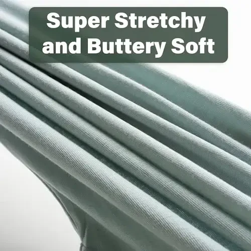 Knotted Gown Baby Newborn Hospital Outfit, Modal Infant Sleeper Gowns with Mittens, Bow and Hat Set, Nightgowns 0-3 Months - 3