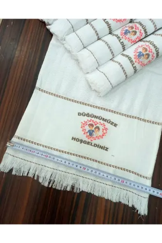 Düğün Havlusu Araba Havlusu Konvoy Havlusu 12 Adet. Söz ,nişan,okuluk Havlu, Yeni Model Kalp 1 - lacivert4 - YÖRÜK TUHAFIYE (1)