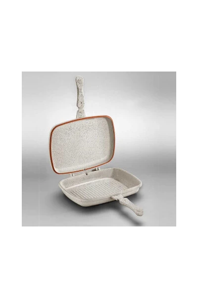 Duplo 34 Cm Covered Beige Frying Pan A1469-1 - 2