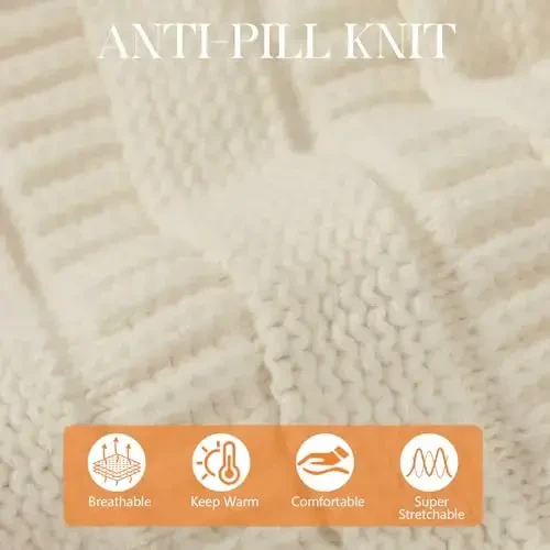 Durio Ayollar Trikotaj Beanie Qish Qalin Qattiq Junli Beanie Ayollar Erkaklar uchun Uniseks Iliq Chang'i Beanie Shapkalari - DURIO (1)