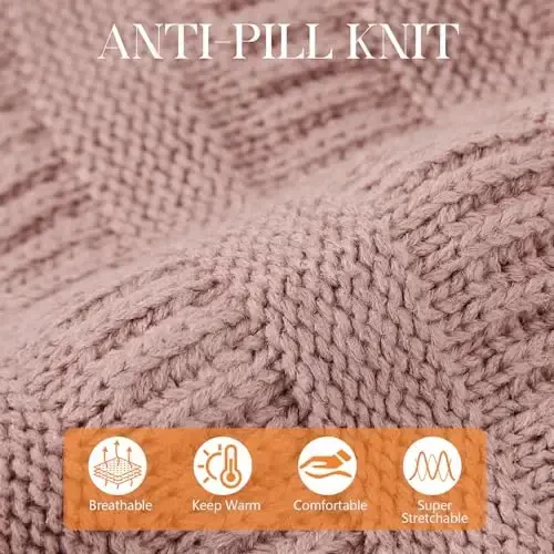 Durio Ayollar Trikotaj Beanie Qish Qalin Solid Fleece Astarlı Beanie Ayollar Erkaklar Unisex Issiq Chang'i Beaniylari - 2