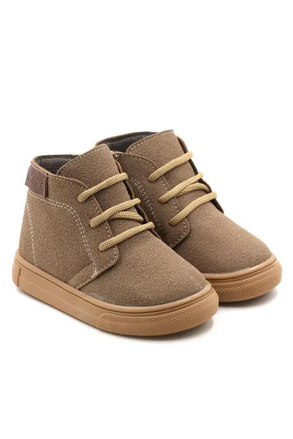 Dusty Orthopedic Zippered Lace-Up Girl-Boy Kids Boots Shoes - 1